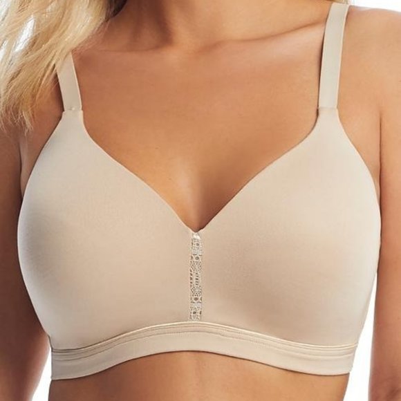 Vanity Fair Womens Beyond Full Comfort Coverage Bra - 36D - Damask Neutral - NWT - Picture 1 of 3